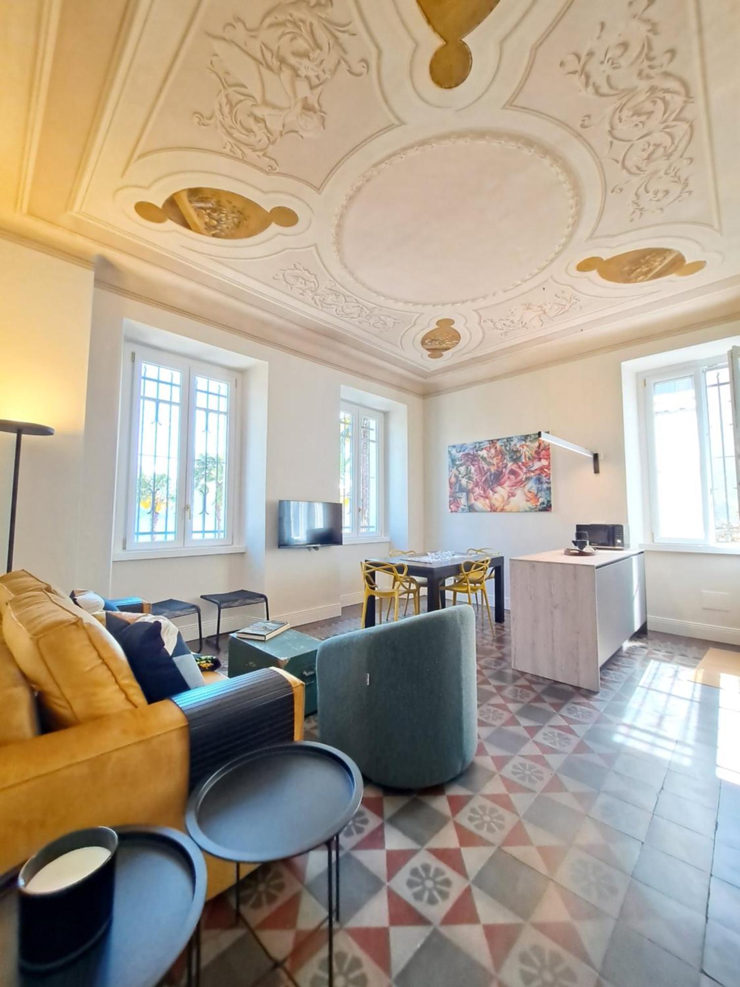 Апартаменты Immobillario - Domus Palmae Домазо Экстерьер фото